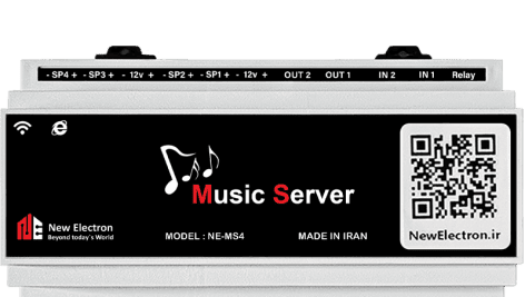 موزیک سرور Built-in Amp نیوالکترون